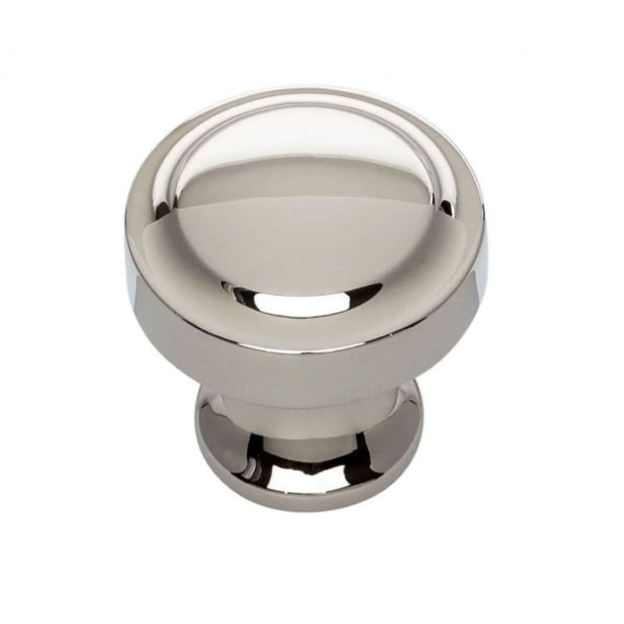 Top Knobs Bradbury Series 1-1/4" (32 mm) Diameter Polished NickelKnob, - A300-PN