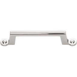 Top Knobs Bradbury Series 3-3/4" (95 mm) Center to Center Polished Nickel Pull, - A302-PN