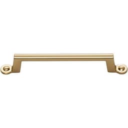 Top Knobs Bradbury Series 5-1/16" (128 mm) Center to Center Warm Brass Pull, - A303-WB