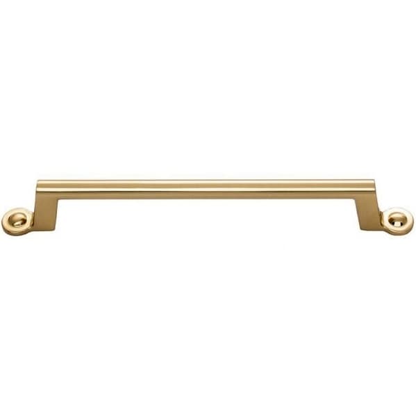 Top Knobs Bradbury Series 6-5/16" (160 mm) Center to Center Warm Brass Pull, - A304-WB