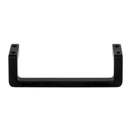 Top Knobs Logan Series 3-3/4" (95 mm) Center to Center Matte Black Pull, - A401-BL