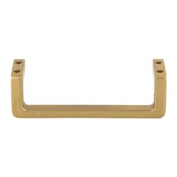 Top Knobs Logan Series 3-3/4" (95 mm) Center to Center Warm Brass Pull, - A401-WB