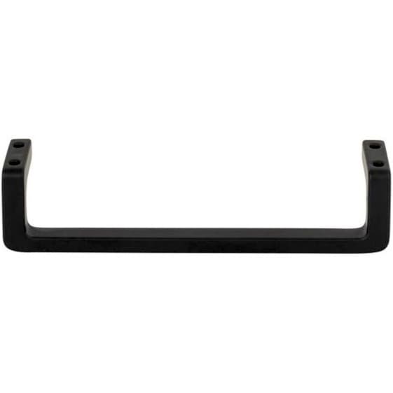 Top Knobs Logan Series 5-1/16" (128 mm) Center to Center Matte Black Pull, - A402-BL