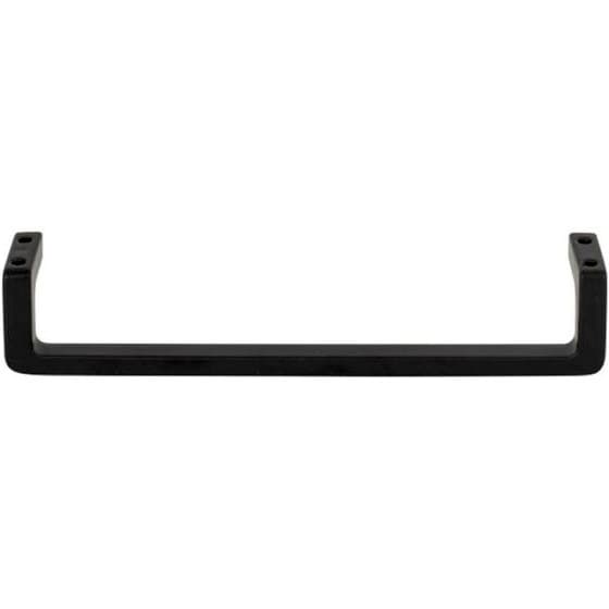 Top Knobs Logan 6-5/16" (160 mm) Center to Center Matte Black Pull, A403-BL