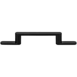 Top Knobs Alaire Series 3-3/4" (95 mm) Center to Center Matte Black Handle, - A501-BL