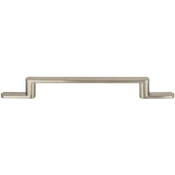 Top Knobs Alaire Series 6-5/16" (160 mm) Center to Center Brushed Nickel Handle, - A503-BRN