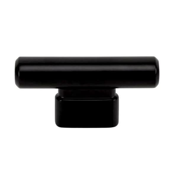 Top Knobs Holloway Series 2-1/2 in (64 mm) L x 1/2 in (13 mm) W Matte Black Knob, - A511-BL