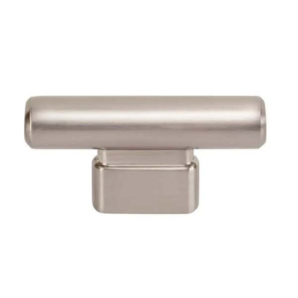 Top Knobs Holloway Series 2-1/2 in (64 mm) L x 1/2 in (13 mm) W Brushed Nickel Knob, - A511-BRN