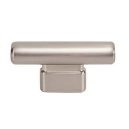 Top Knobs Holloway Series 2-1/2 in (64 mm) L x 1/2 in (13 mm) W Brushed Nickel Knob, - A511-BRN