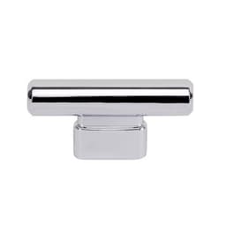 Top Knobs Holloway Series 2-1/2 in (64 mm) L x 1/2 in (13 mm) W Polished Chrome Knob, - A511-CH