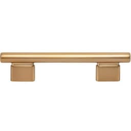 Top Knobs Holloway Series 3-3/4" (96 mm) Center to Center Warm Brass Pull, - A512-WB