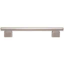 Top Knobs Holloway Series 6-5/16" (160 mm) Center to Center Brushed Nickel Pull, - A514-BRN