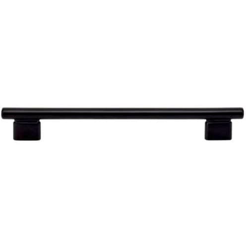 Top Knobs Holloway Series 7-9/16" (192 mm) Center to Center Matte Black Pull, - A515-BL