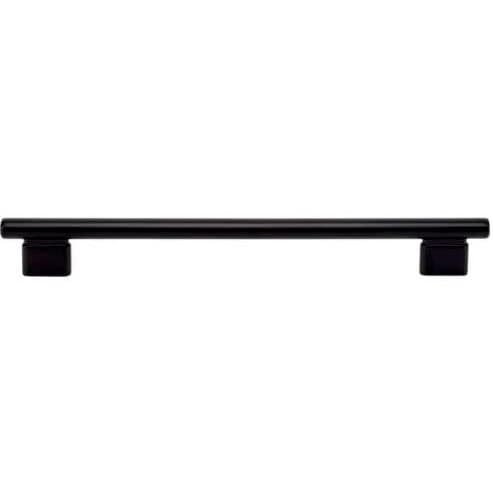 Top Knobs Holloway Series 8-13/16" (224 mm) Center to Center Matte Black Pull, - A516-BL