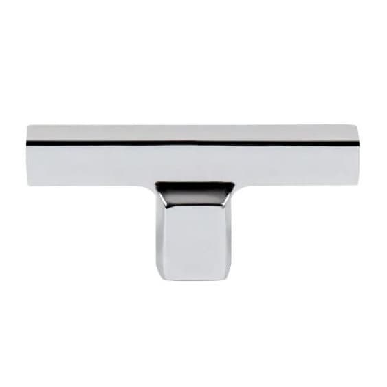 Top Knobs Holloway Series 2-3/4 in (70 mm) L x 1/2 in (13 mm) W Polished Chrome Knob, - A521-CH