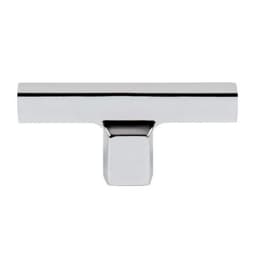 Top Knobs Holloway Series 2-3/4 in (70 mm) L x 1/2 in (13 mm) W Polished Chrome Knob, - A521-CH