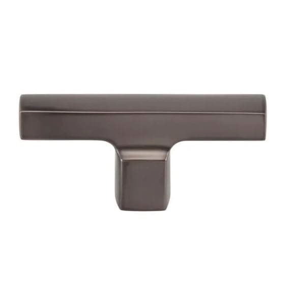 Top Knobs Holloway Series 2-3/4 in (70 mm) L x 1/2 in (13 mm) W Slate Knob, - A521-SL