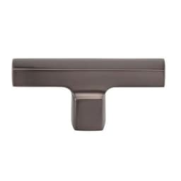 Top Knobs Holloway Series 2-3/4 in (70 mm) L x 1/2 in (13 mm) W Slate Knob, - A521-SL