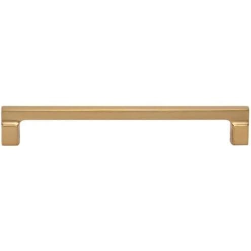 Top Knobs Reeves 7-9/16" (192 mm) Center to Center Warm Brass Pull, A525-WB