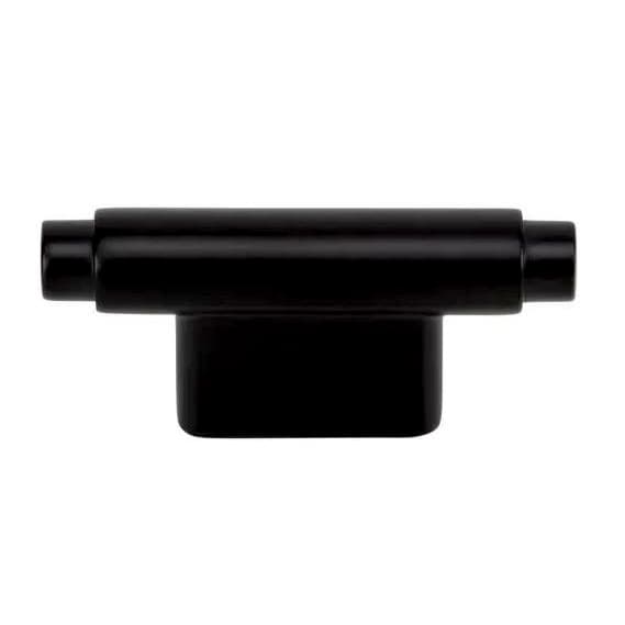 Top Knobs Kayden Series 3 in (76 mm) L x 1/2 in (13 mm) W Matte Black Knob, - A531-BL