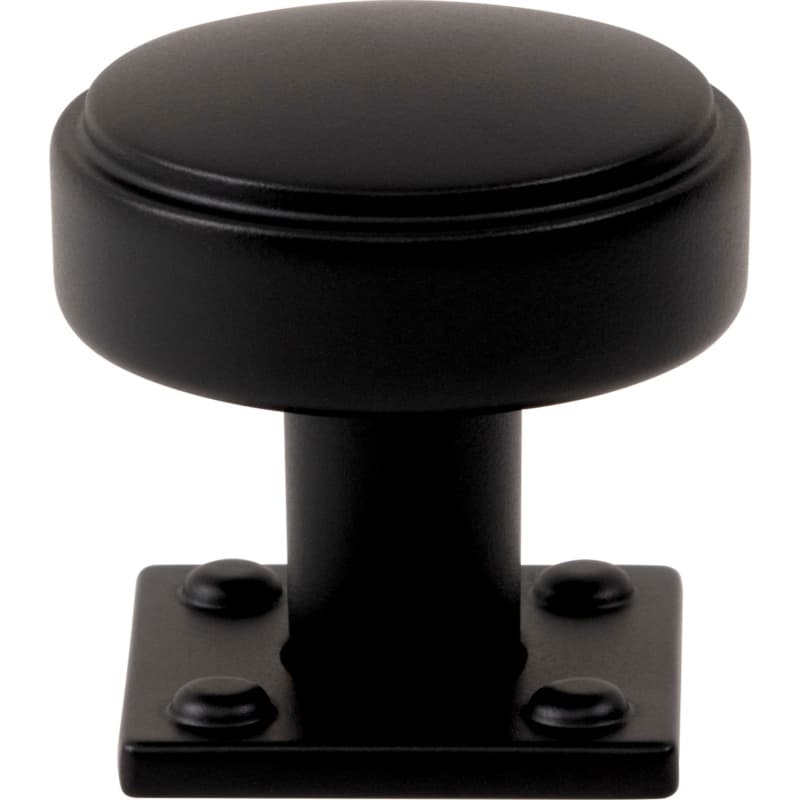 Top Knobs Benning Series 1-1/4" (32 mm) Diameter Matte BlackKnob, A540-BL