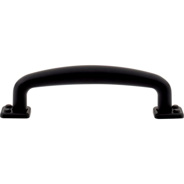 Top Knobs Benning Series 3-3/4" (96 mm) Center to Center Matte Black Pull, A541-BL