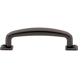 Top Knobs Benning Series 3-3/4" (96 mm) Center to Center Slate Pull, A541-SL