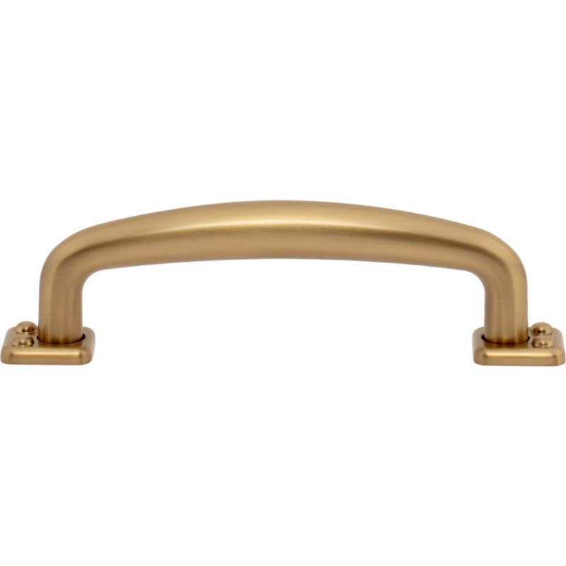 Top Knobs Benning Series 3-3/4" (96 mm) Center to Center Warm Brass Pull, A541-WB