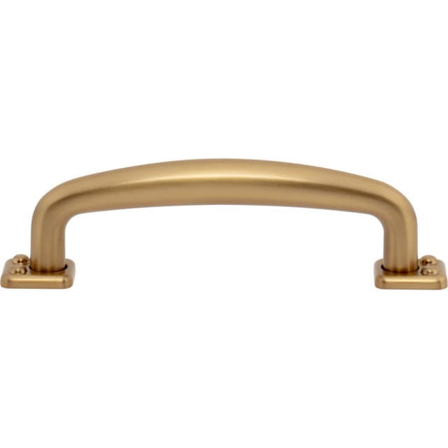 Top Knobs Benning Series 3-3/4" (96 mm) Center to Center Warm Brass Pull, A541-WB