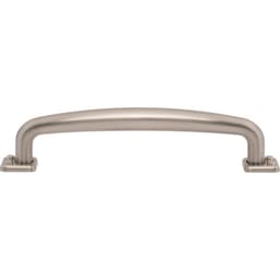 Top Knobs Benning Series 5-1/16" (128 mm) Center to Center Brushed Nickel Pull, A542-BRN