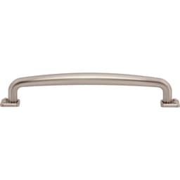 Top Knobs Benning Series 6-5/16" (160 mm) Center to Center Brushed Nickel Pull, A543-BRN