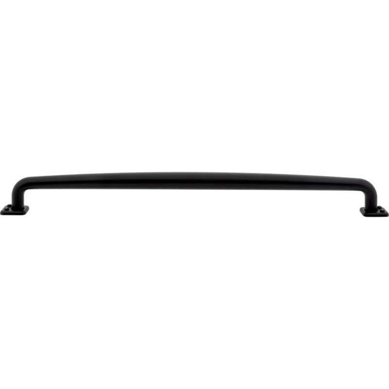 Top Knobs Benning Series 18" (457 mm) Center to Center Matte Black Appliance Pull, A548-BL