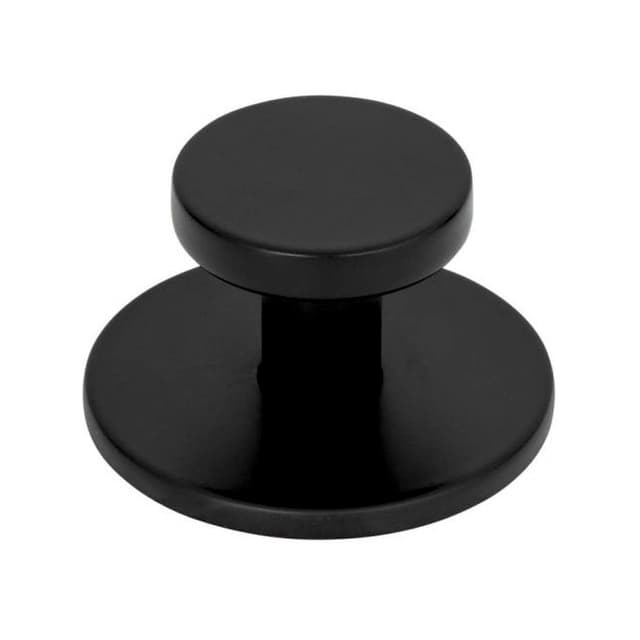 Top Knobs Dot Series 1-1/4" (32 mm) Diameter Matte BlackKnob, - A600-BL