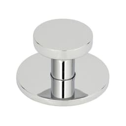 Top Knobs Dot Series 1-1/4" (32 mm) Diameter Polished ChromeKnob, - A600-CH