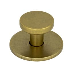 Top Knobs Dot Series 1-1/4" (32 mm) Diameter Vintage BrassKnob, - A600-UB