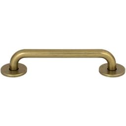 Top Knobs Dot Series 5-1/16" (128 mm) Center to Center Vintage Brass Pull, - A602-UB