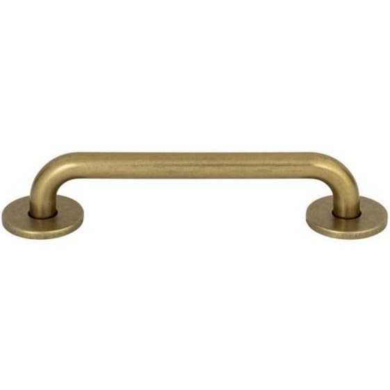 Top Knobs Dot 5-1/16" (128 mm) Center to Center Vintage Brass Pull, A602-UB