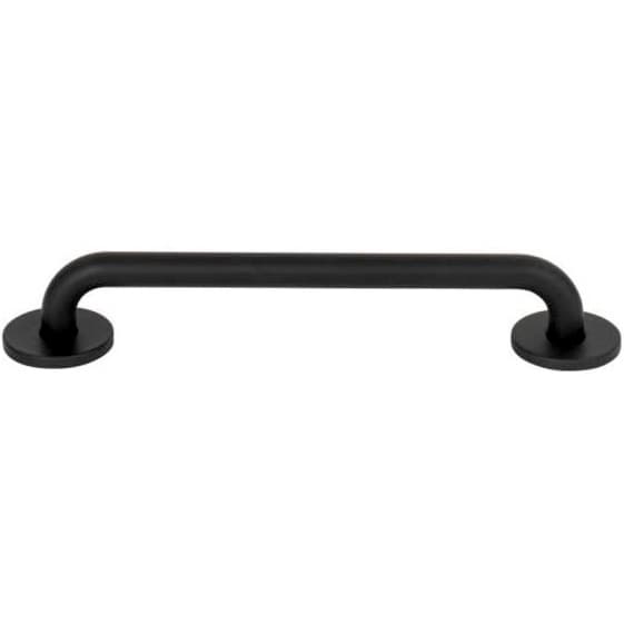 Top Knobs Dot Series 6-5/16" (160 mm) Center to Center Matte Black Pull, - A603-BL