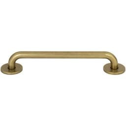 Top Knobs Dot Series 6-5/16" (160 mm) Center to Center Vintage Brass Pull, - A603-UB