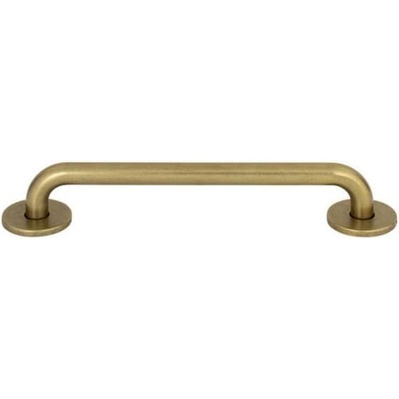 Top Knobs Dot 6-5/16" (160 mm) Center to Center Vintage Brass Pull, A603-UB