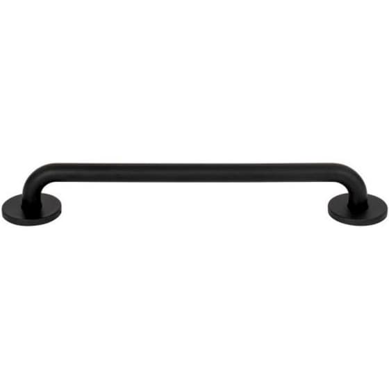Top Knobs Dot Series 7-9/16" (192 mm) Center to Center Matte Black Pull, - A604-BL