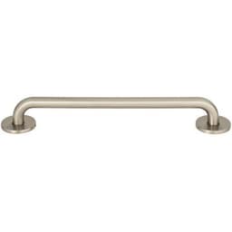 Top Knobs Dot Series 7-9/16" (192 mm) Center to Center Brushed Nickel Pull, - A604-BRN