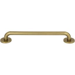 Top Knobs Dot Series 7-9/16" (192 mm) Center to Center Vintage Brass Pull, - A604-UB
