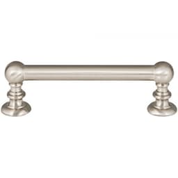 Top Knobs Victoria Series 3-3/4" (96 mm) Center to Center Brushed Nickel Pull, - A611-BRN