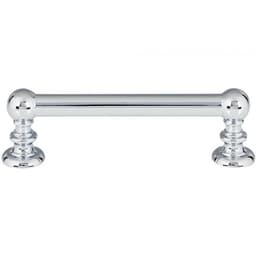Top Knobs Victoria Series 3-3/4" (96 mm) Center to Center Polished Chrome Pull, - A611-CH