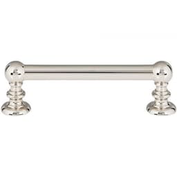 Top Knobs Victoria Series 3-3/4" (96 mm) Center to Center Polished Nickel Pull, - A611-PN