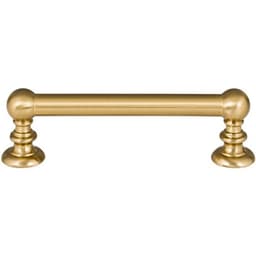 Top Knobs Victoria Series 3-3/4" (96 mm) Center to Center Warm Brass Pull, - A611-WB