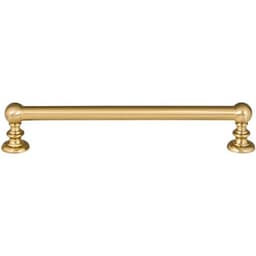 Top Knobs Victoria Series 6-5/16" (160 mm) Center to Center Warm Brass Pull, - A613-WB