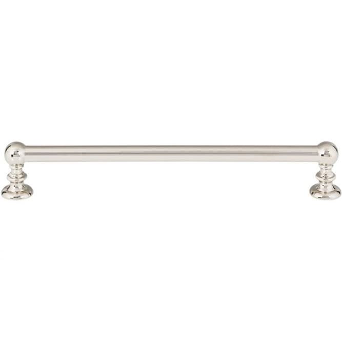 Top Knobs Victoria Series 7-9/16" (192 mm) Center to Center Polished Nickel Pull, - A614-PN