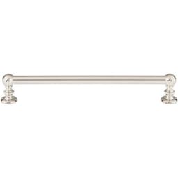 Top Knobs Victoria Series 7-9/16" (192 mm) Center to Center Polished Nickel Pull, - A614-PN